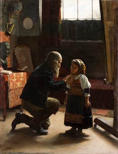 Después del modelado de Adolf von Becker