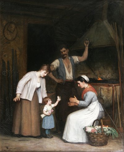 En la herrería de Adolf von Becker