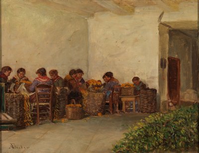 Las Mujeres Rurales de Adolf von Becker