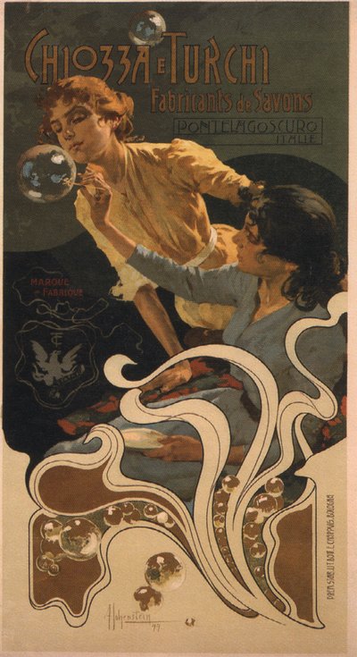 Chozza e Turchi, 1899 de Adolfo Hohenstein