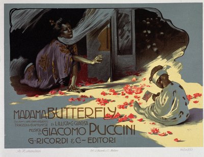 "Madame Butterfly" de Puccini de Adolfo Hohenstein