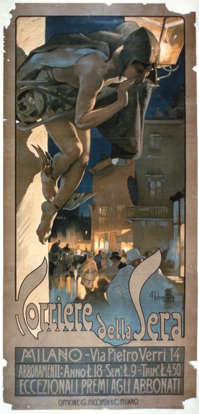 Póster publicitario del 