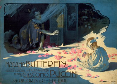 Cartel para la ópera 