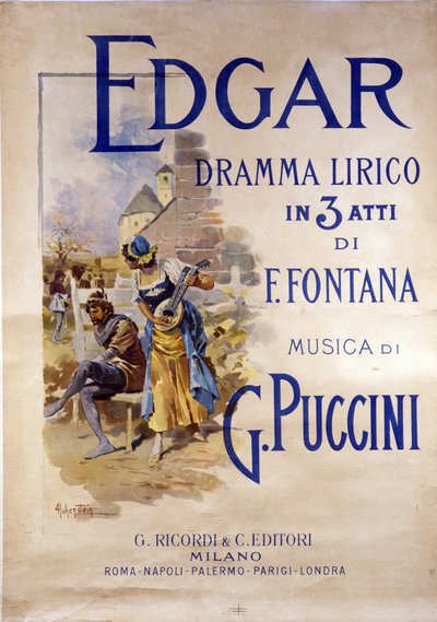 Cartel de la ópera 