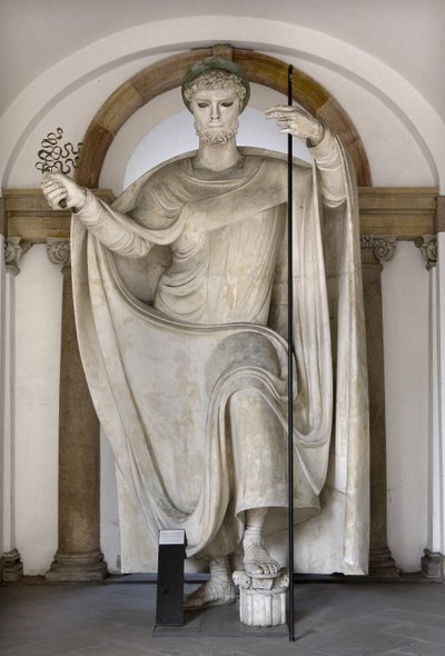 San Ambrosio, Obispo de Milán, c.1920 de Adolfo Wildt