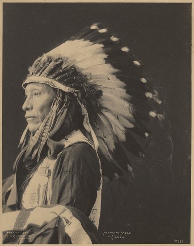 Miedo a Eagle, Sioux de Adolph F. Muhr