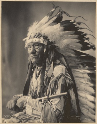 Jefe Little Wound, Ogalalla Sioux de Adolph F. Muhr