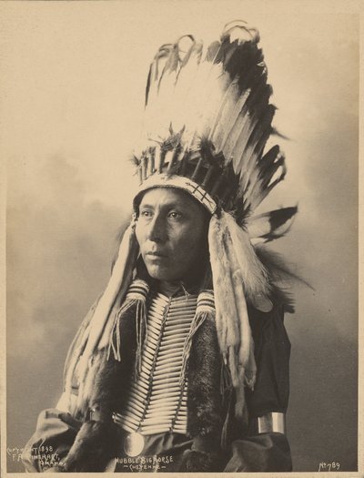 [Hubble Caballo Grande, del Pueblo Tsistsistas] de Adolph F. Muhr