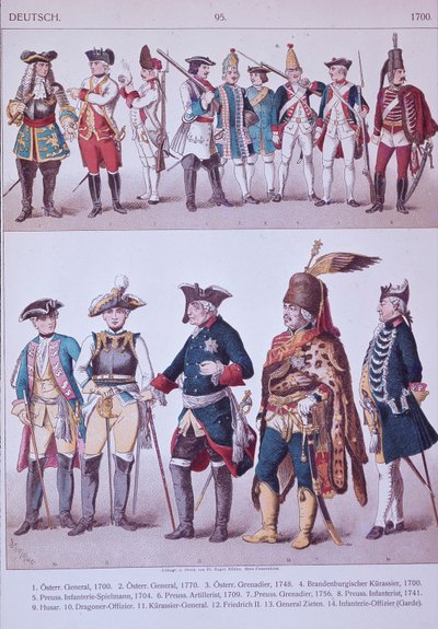 Granaderos prusianos de la época de Federico el Grande de Adolph Menzel