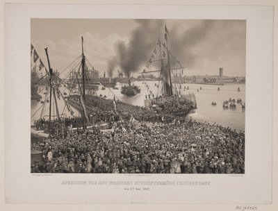 Despedida en el encuentro de estudiantes nórdicos en Copenhague de Johan Adolph Kittendorff