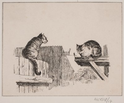 Los dos gatos de Johan Adolph Kittendorff