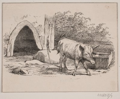 El cerdo encadenado de Johan Adolph Kittendorff