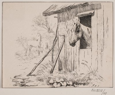 El caballo del molino de Johan Adolph Kittendorff
