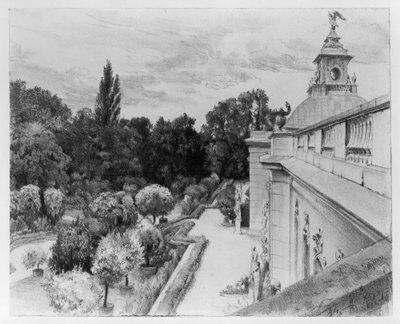 Las nuevas salas de Sanssouci de Adolph Menzel
