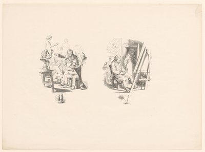 Artista en formación de Adolph Menzel