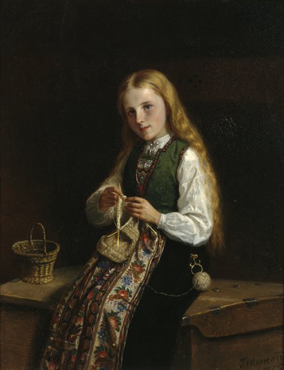 Pequeño Synneave de Adolph Tidemand
