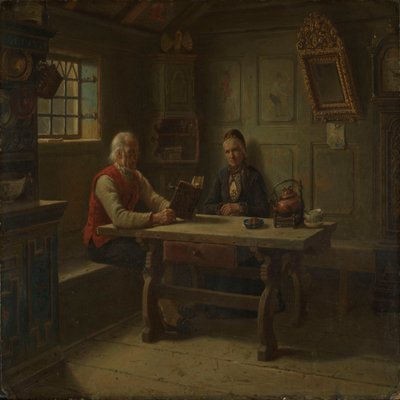 La soledad en la vejez de Adolph Tidemand