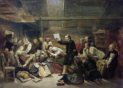 Los fanáticos de Adolph Tidemand