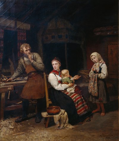 Los huérfanos de Adolph Tidemand