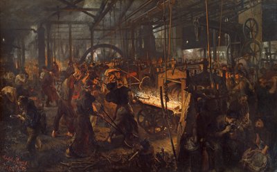 Fábrica de hierro de Adolph Menzel