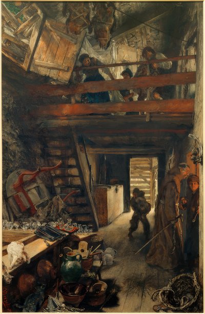 Cocina en Hofgastein de Adolph Menzel