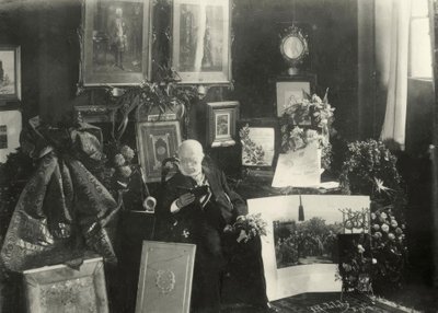 Menzel en su 80 cumpleaños / Foto de Adolph Menzel