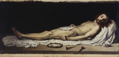 Boceto para la iglesia de Malakoff: Le Christ mort de Adolphe Henri Dubasty