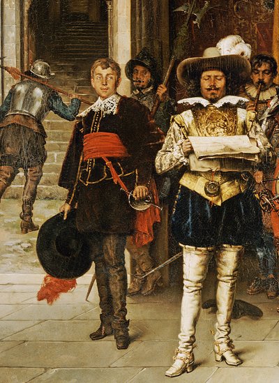 Mosqueteros del Rey de Adolphe Alexandre Lesrel
