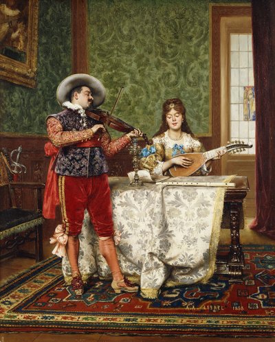 El Dúo de Adolphe Alexandre Lesrel