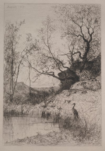 Un estanque de Adolphe Appian
