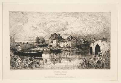 Antes de la lluvia de Adolphe Appian