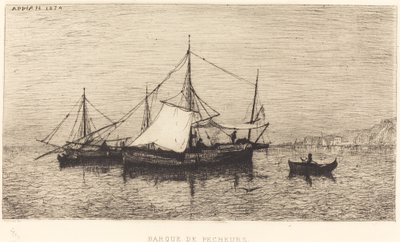 Barca de pescadores de Adolphe Appian