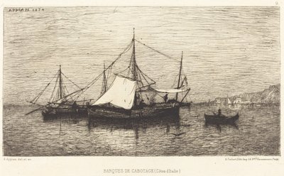 Barcas de cabotaje de Adolphe Appian