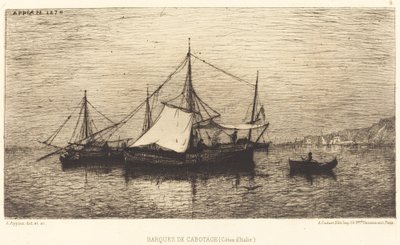 Barcas de cabotaje de Adolphe Appian