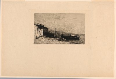 Cabaña de pescadores (Costas de Italia) de Adolphe Appian
