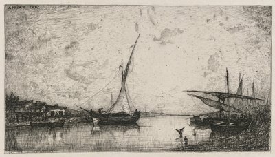 Canal en Martigues de Adolphe Appian