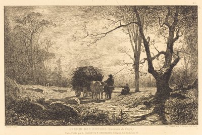 Camino de las rocas de Adolphe Appian