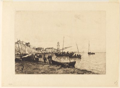 El puerto de San Remo de Adolphe Appian