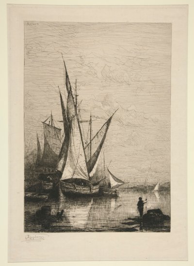 El puerto de Génova de Adolphe Appian