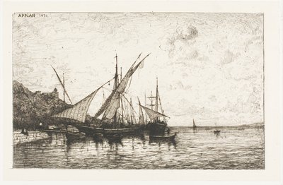 El puerto de Mónaco de Adolphe Appian