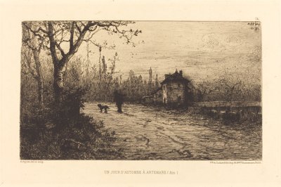 Un día de otoño en Artemare de Adolphe Appian