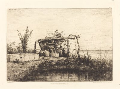 Una moria en Bordighera (Italia) de Adolphe Appian
