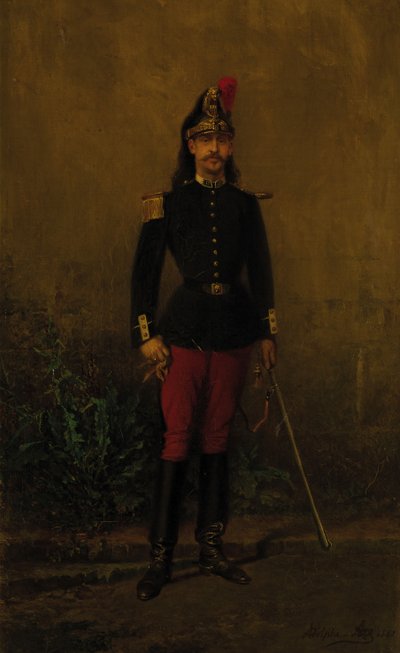 Príncipe Fernando Felipe, Duque de Orleans 1810-1842, 1883 de Adolphe Aze