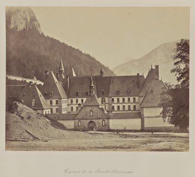 Convento de Grande-Chartreuse. de Adolphe Braun