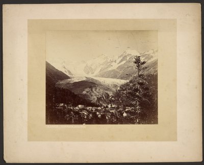 Glaciar del Mortaratsch de Adolphe Braun
