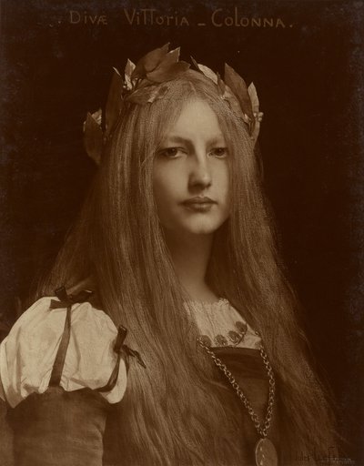 Vittoria Colonna de J. Febre de Adolphe Braun