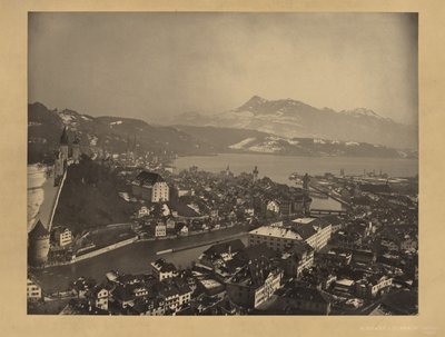[Lago de Lucerna, Suiza] de Adolphe Braun