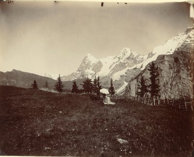 Paisaje, Suiza de Adolphe Braun