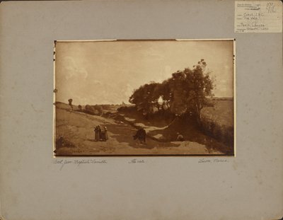 [El valle, de Corot] de Adolphe Braun