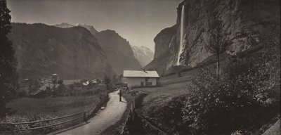 Valley of Lauterbrunnen, Switzerland (from the album Charbons de Braun- vues prises avec l